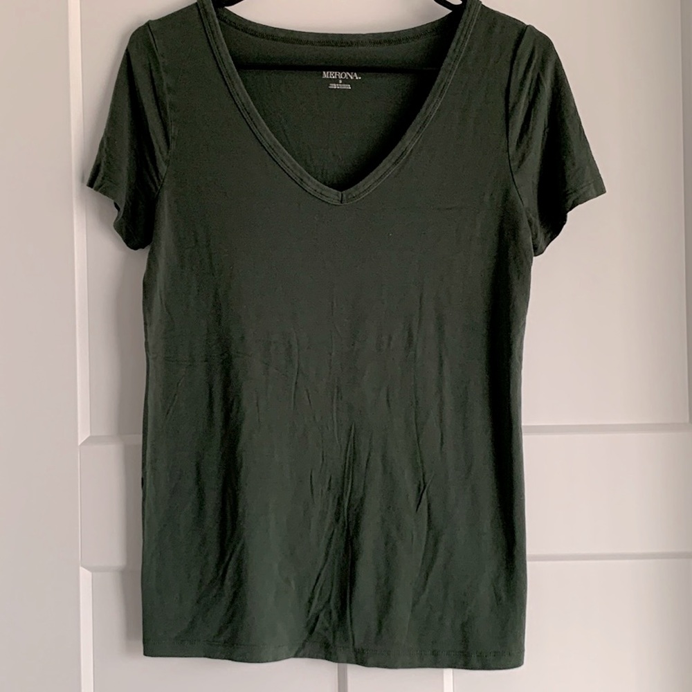 Merona V Neck Tee